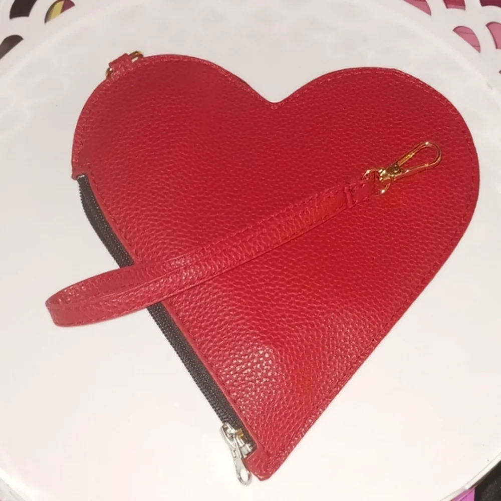 Heart-Shaped  Wristlet
